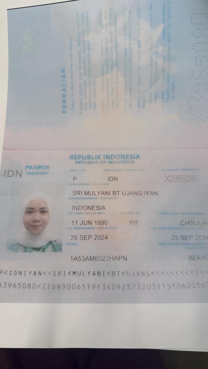 SRI MULYANI BT UJANG IYAN